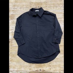 EUC Anine Bing oversized button up shirt